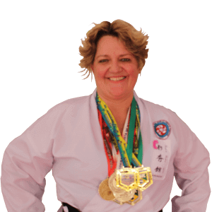 Andréa Mesquita, Pentacampeã Paulista de Karate